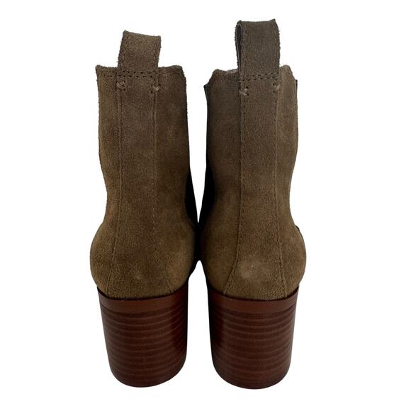 STEVE MADDEN‎ RHIANNON SUEDE HEELED CHELSEA BOOT IN COGNAC NWOB WOMEN'S SIZE 8M - Picture 8 of 11